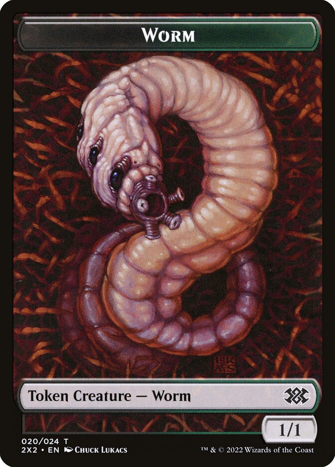 Worm card front
