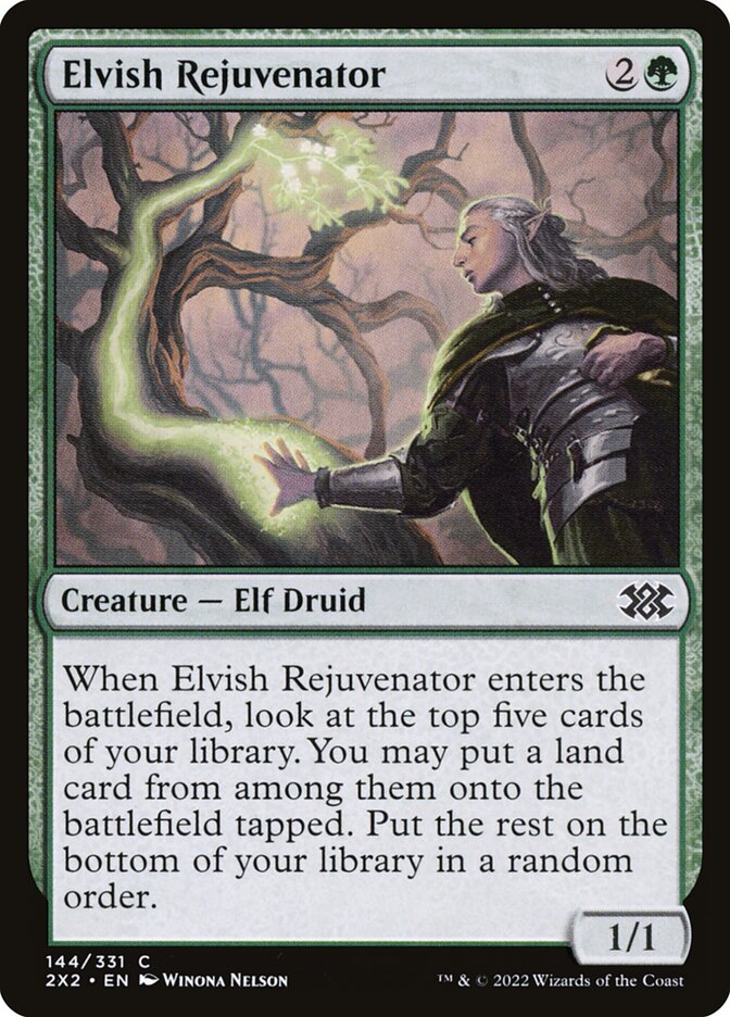Elvish Rejuvenator card front