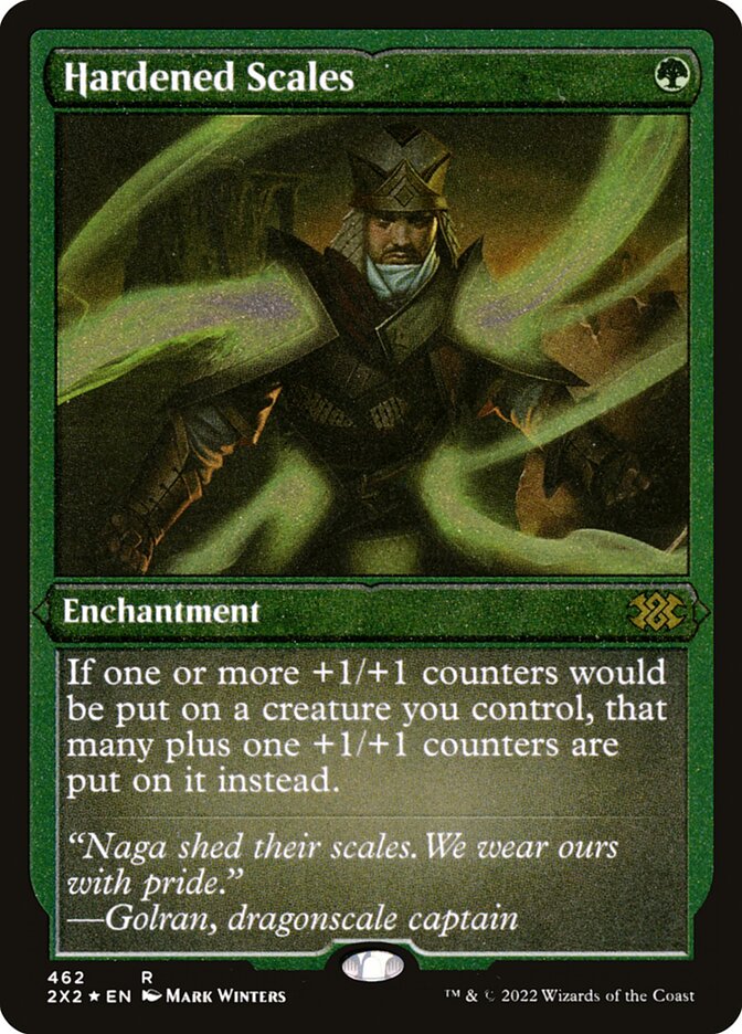 Hardened Scales card front
