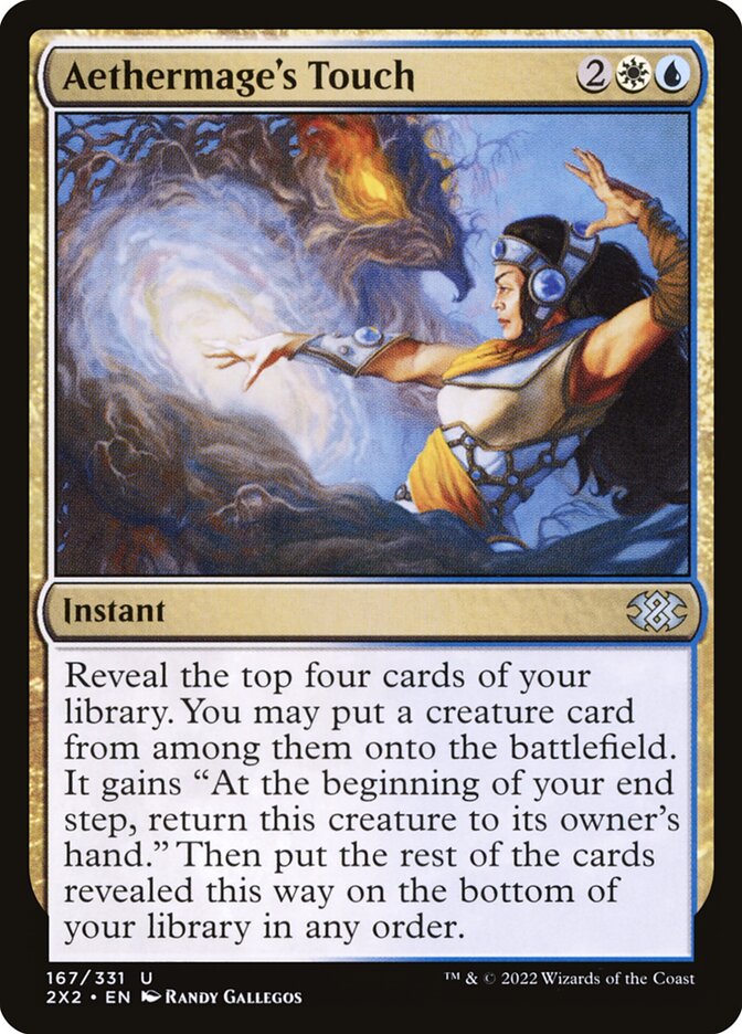 Aethermage's Touch card front
