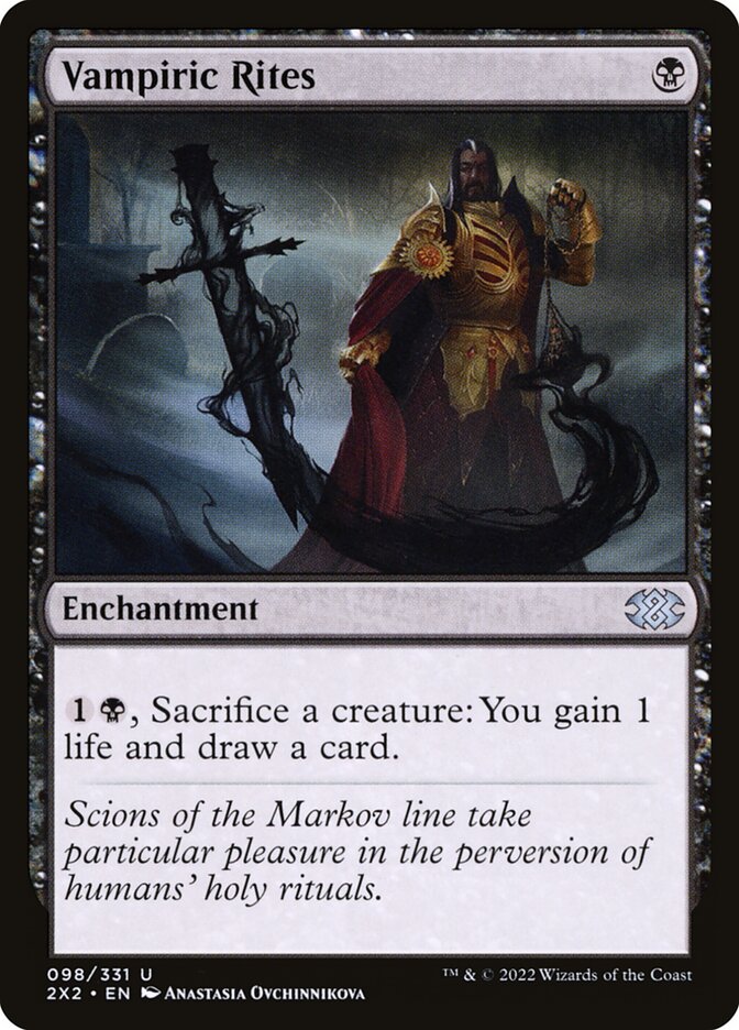 Vampiric Rites card front