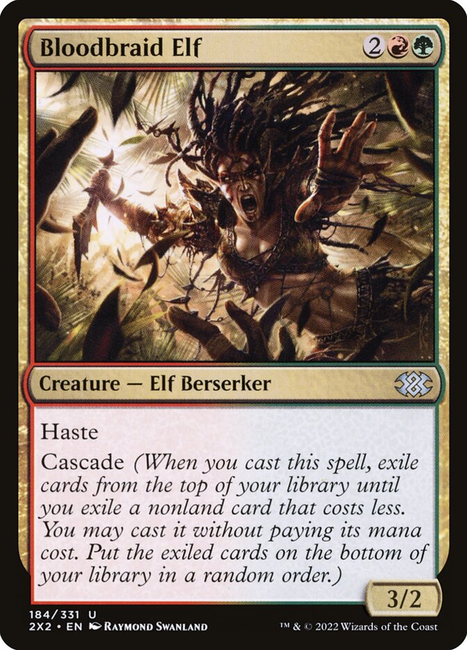 Bloodbraid Elf card front