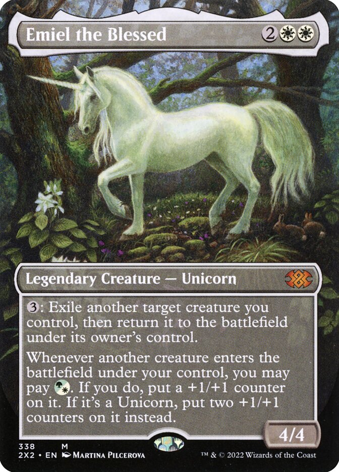 Emiel the Blessed card front