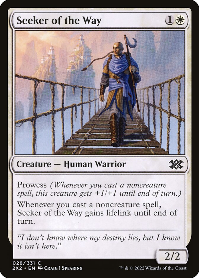 Seeker of the Way card front