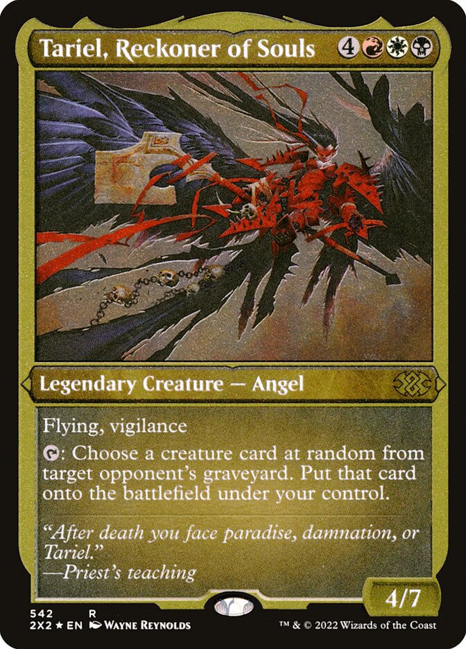 Tariel, Reckoner of Souls card front