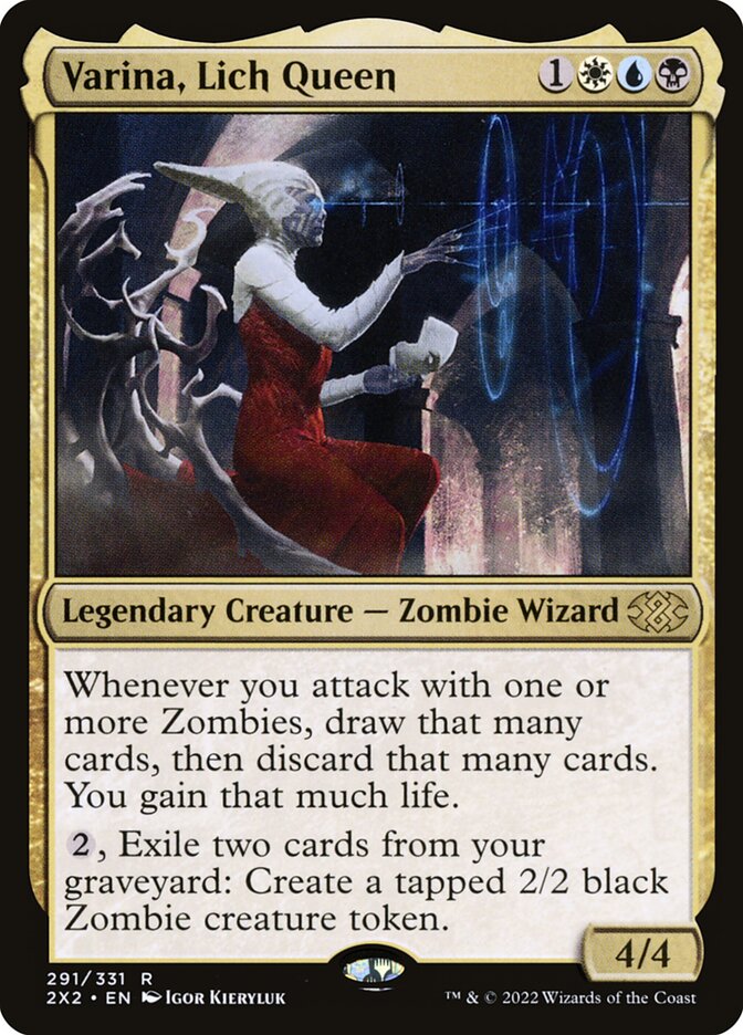 Varina, Lich Queen card front