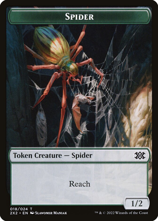 Spider card front