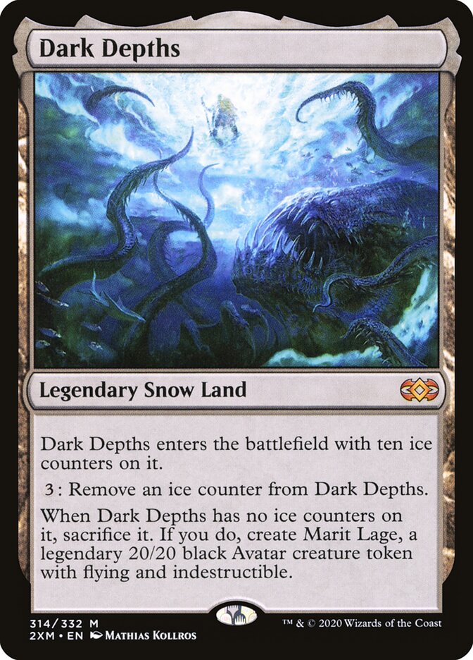 Dark Depths card front