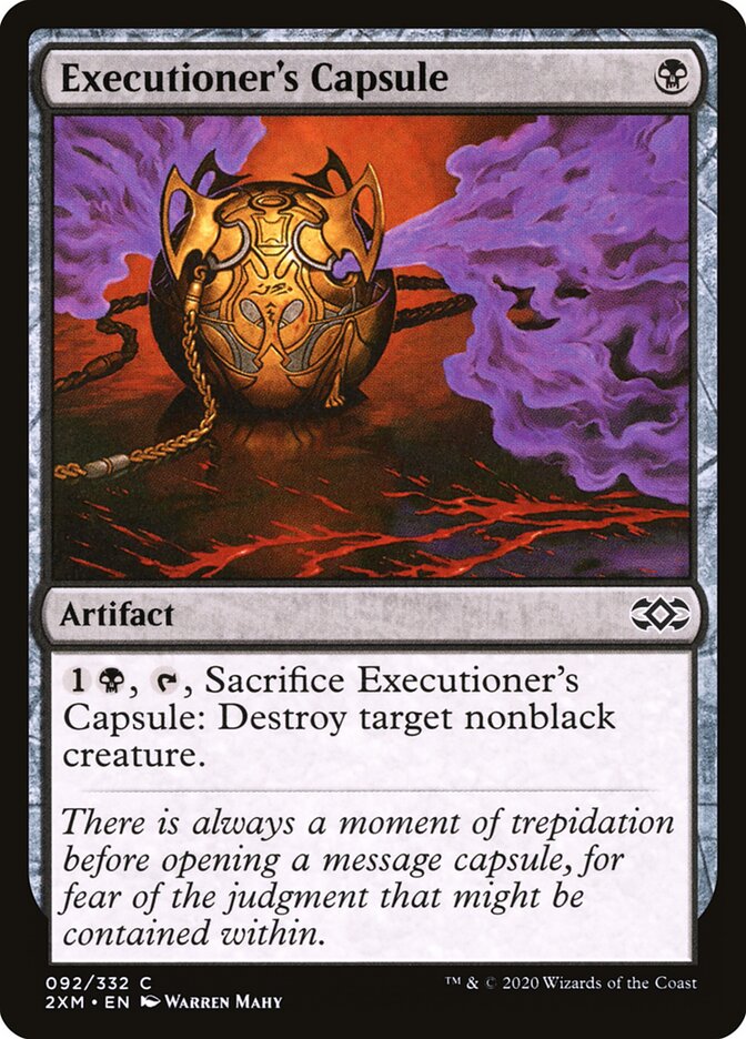 Executioner's Capsule card front