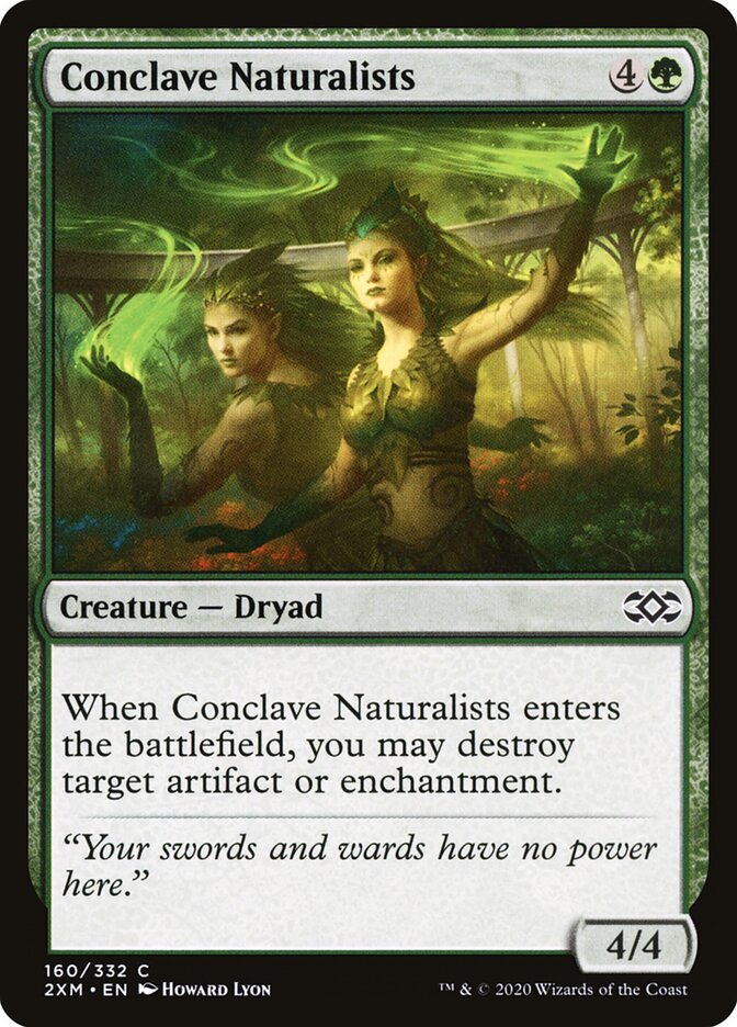 Conclave Naturalists card front