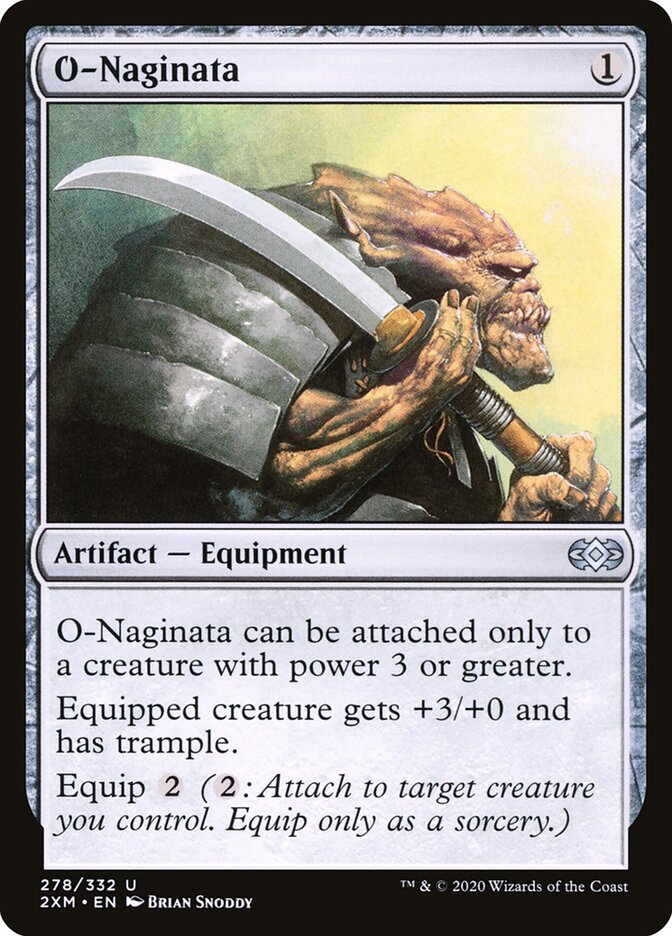 O-Naginata card front