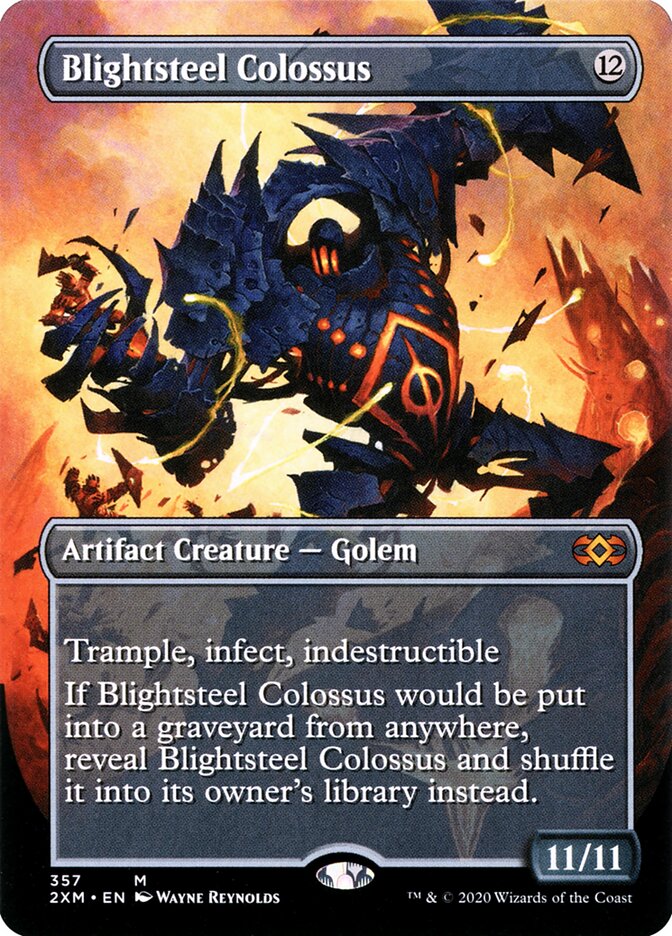 Blightsteel Colossus card front