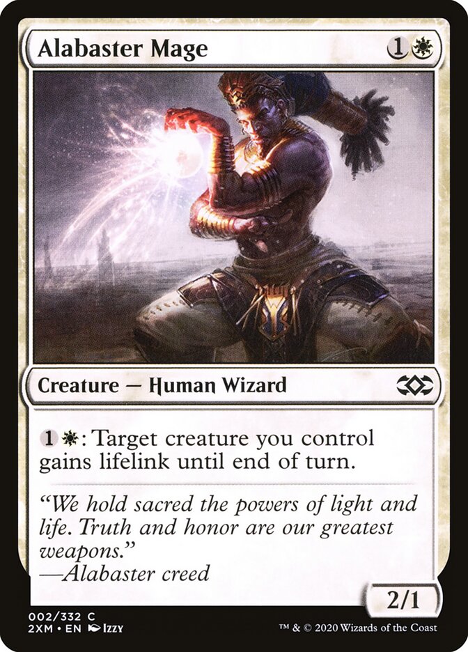 Alabaster Mage card front
