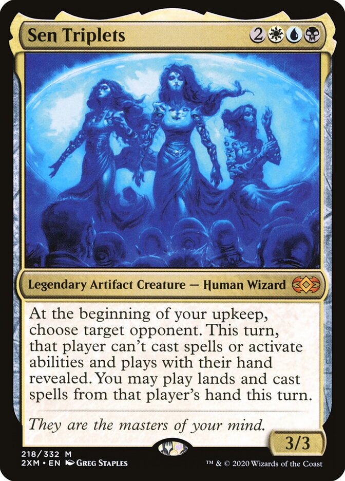 Sen Triplets card front