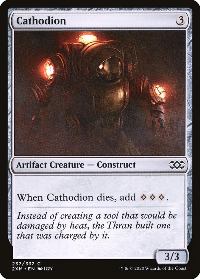 Cathodion card front