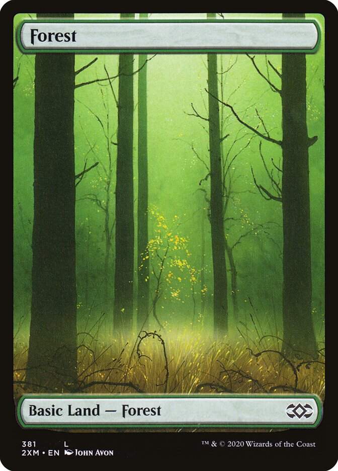 Forest card front