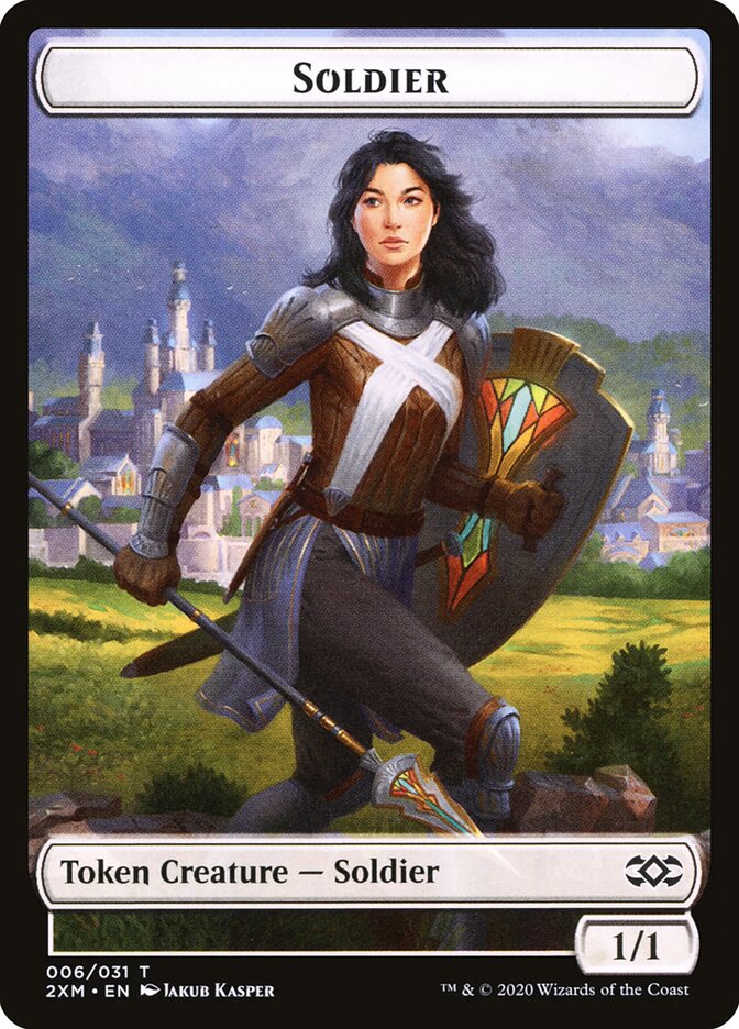 Soldier card front