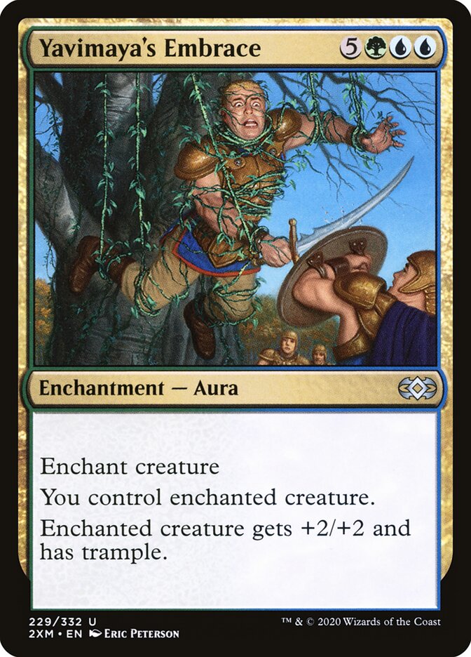 Yavimaya's Embrace card front