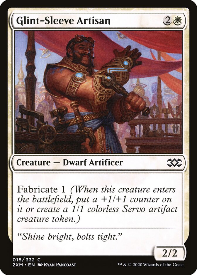 Glint-Sleeve Artisan card front