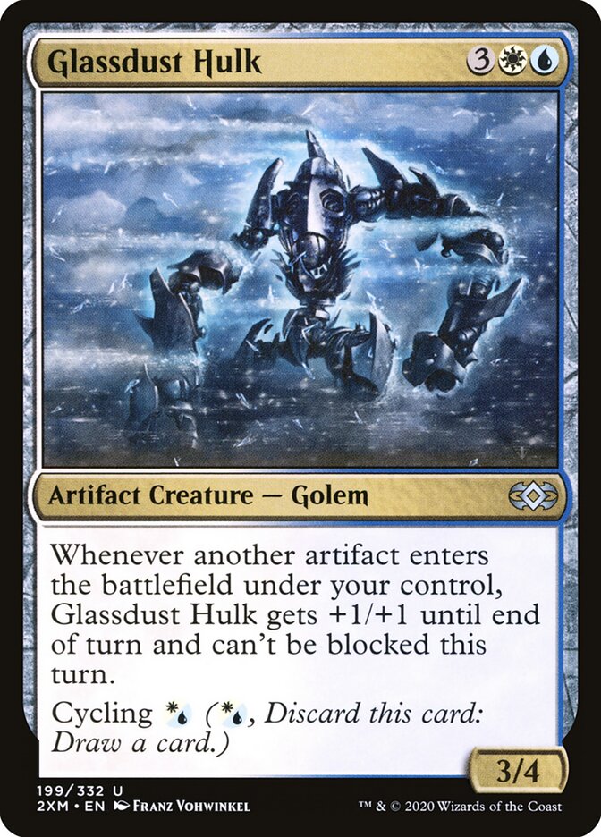 Glassdust Hulk card front