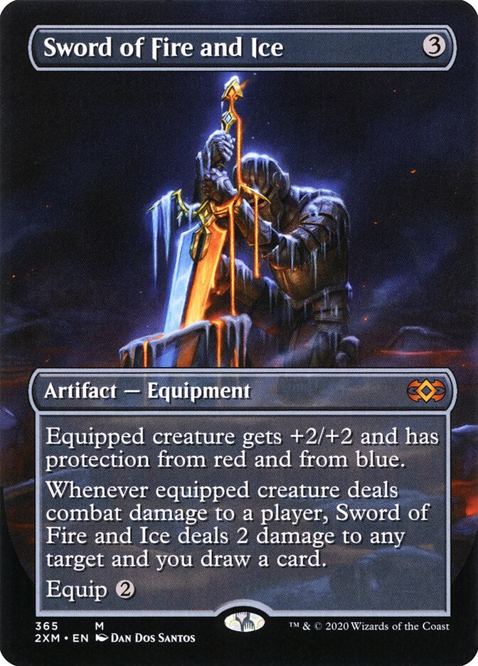 Sword of Fire and Ice card front