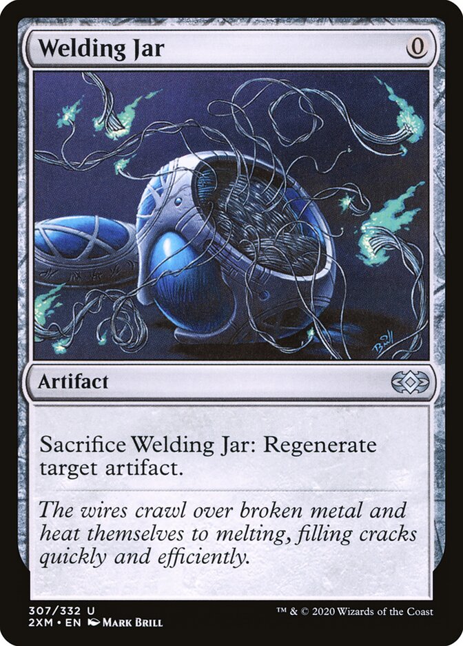 Welding Jar card front