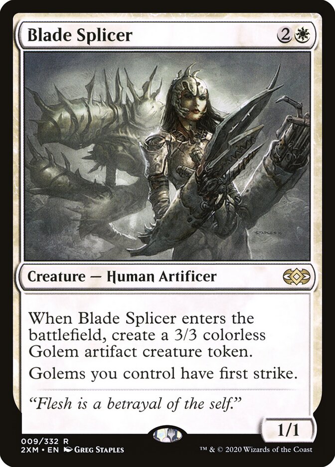 Blade Splicer card front