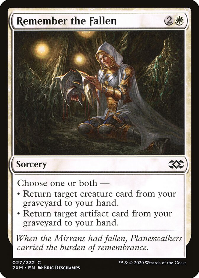 Remember the Fallen card front