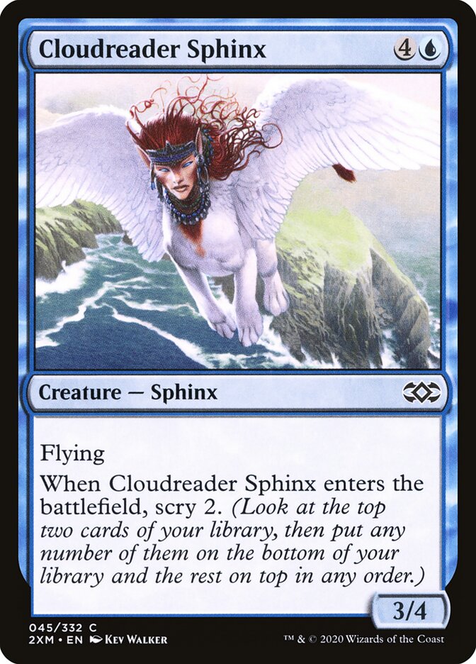 Cloudreader Sphinx card front