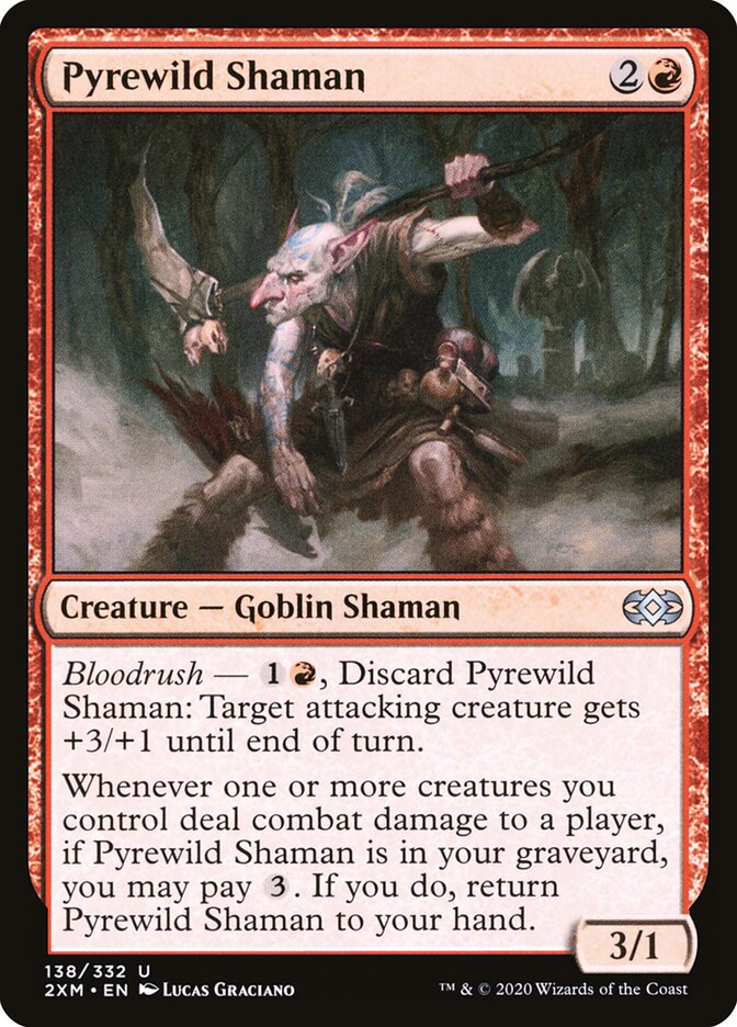 Pyrewild Shaman card front