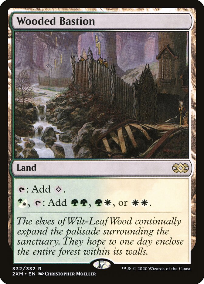 Wooded Bastion card front