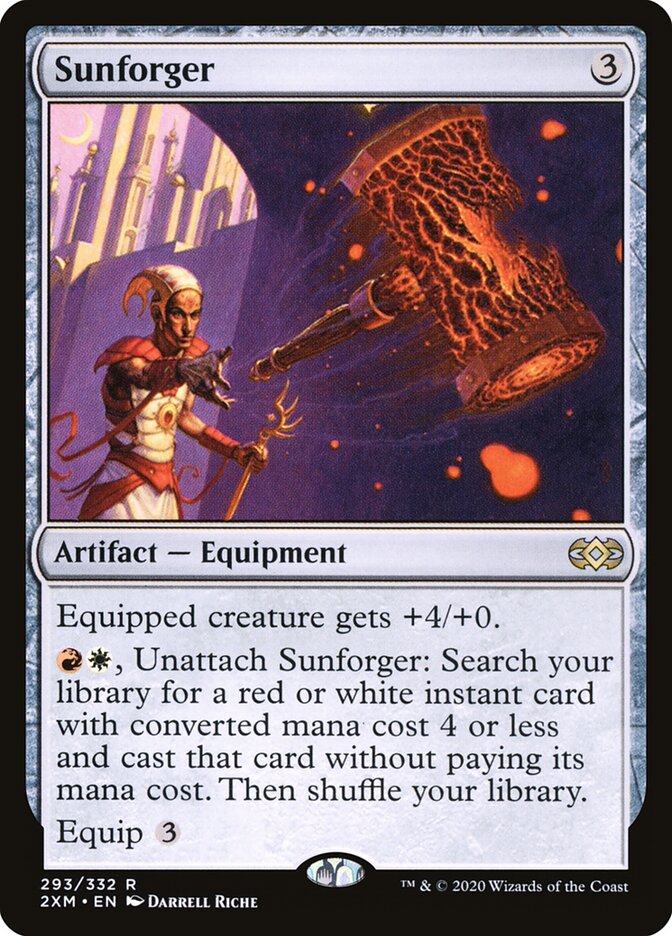 Sunforger card front