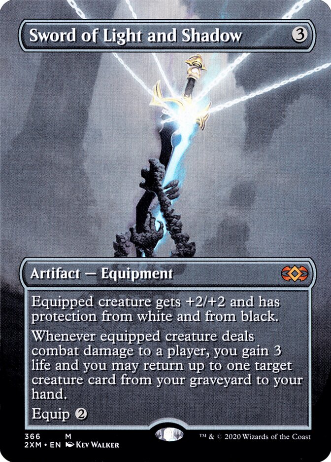Sword of Light and Shadow card front