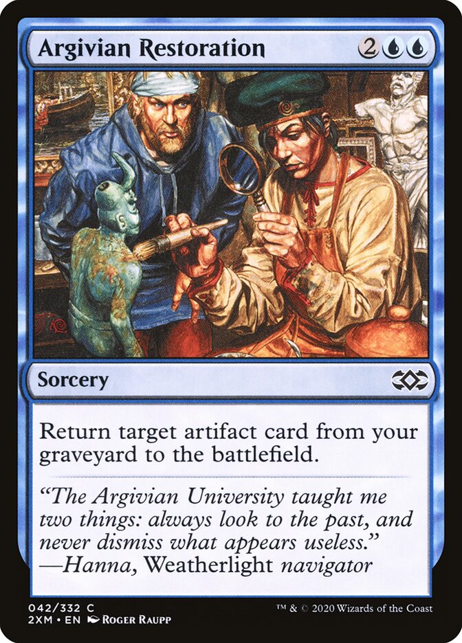 Argivian Restoration card front