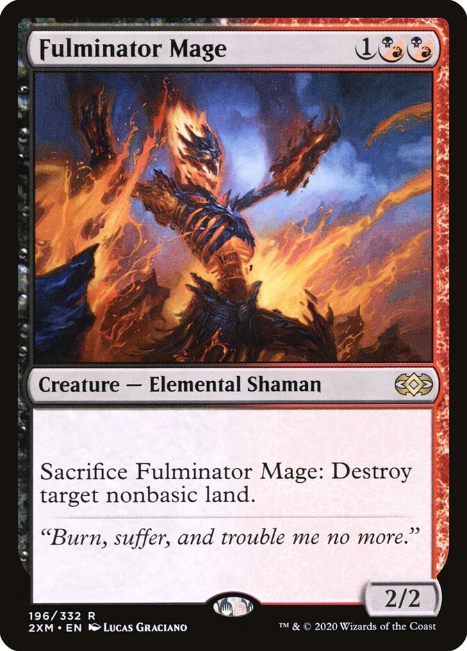 Fulminator Mage card front