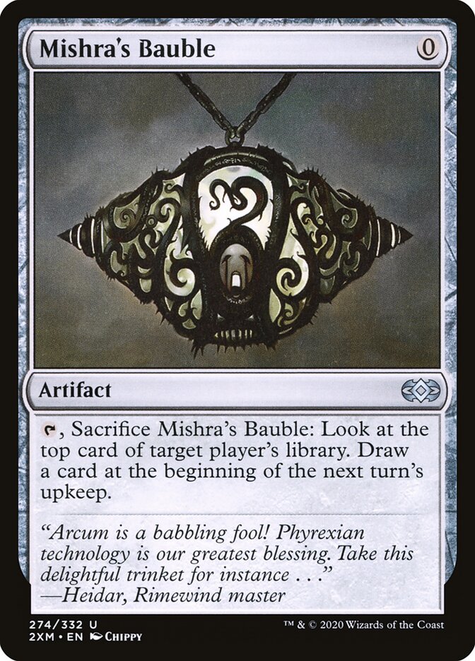 Mishra's Bauble card front