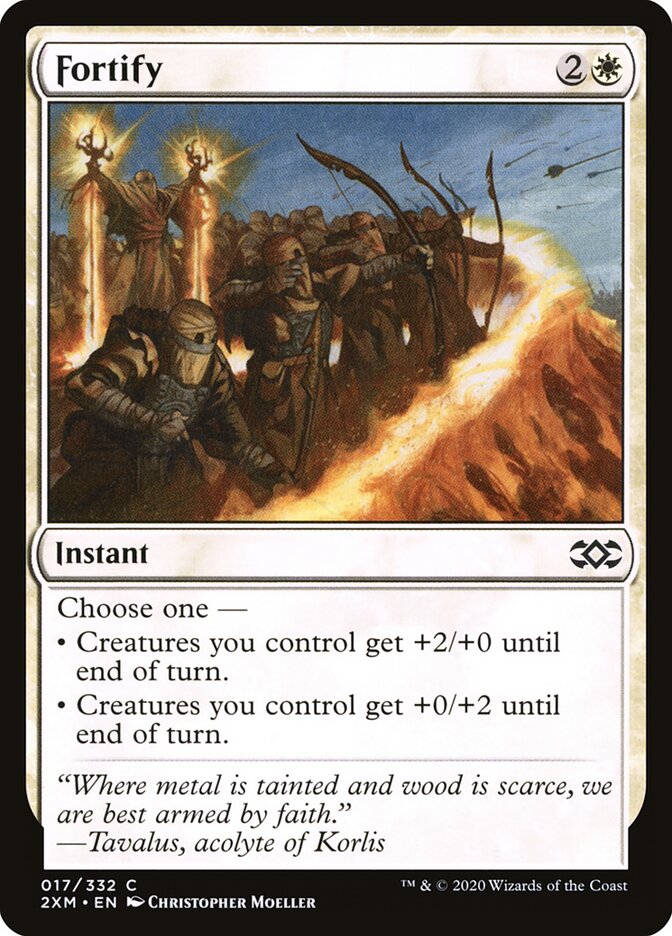Fortify card front