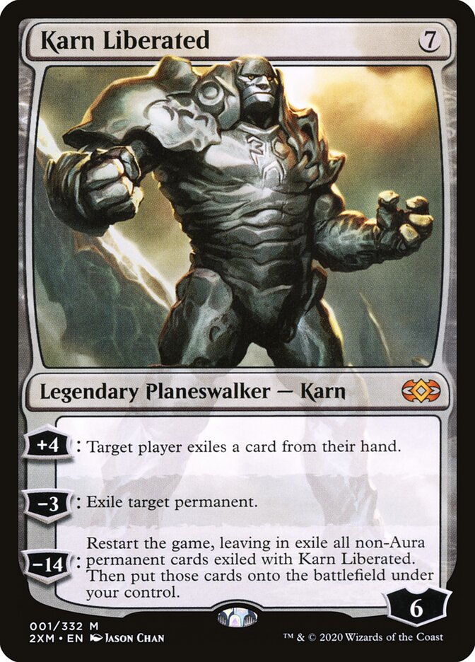 Karn Liberated card front