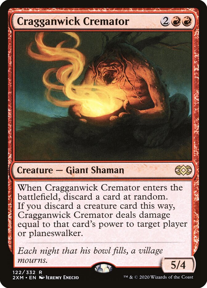Cragganwick Cremator card front