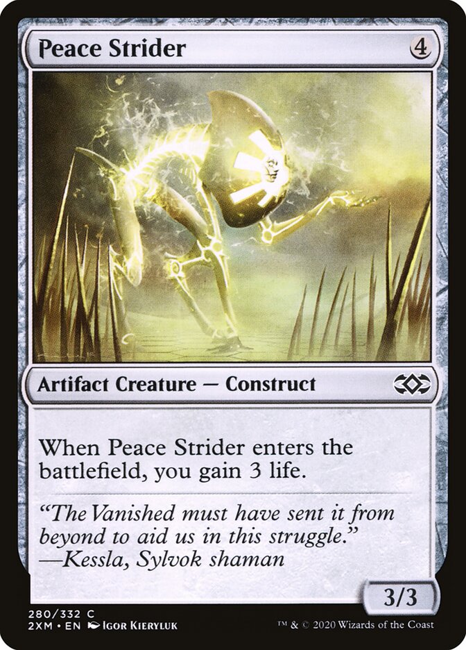 Peace Strider card front