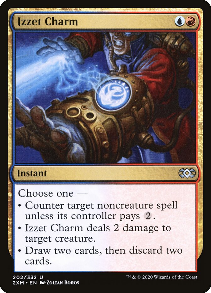 Izzet Charm card front