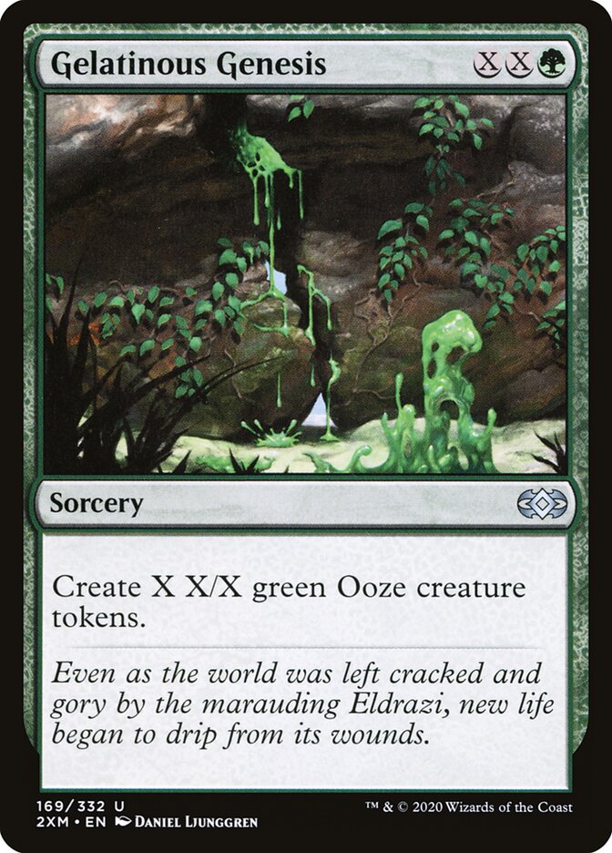 Gelatinous Genesis card front