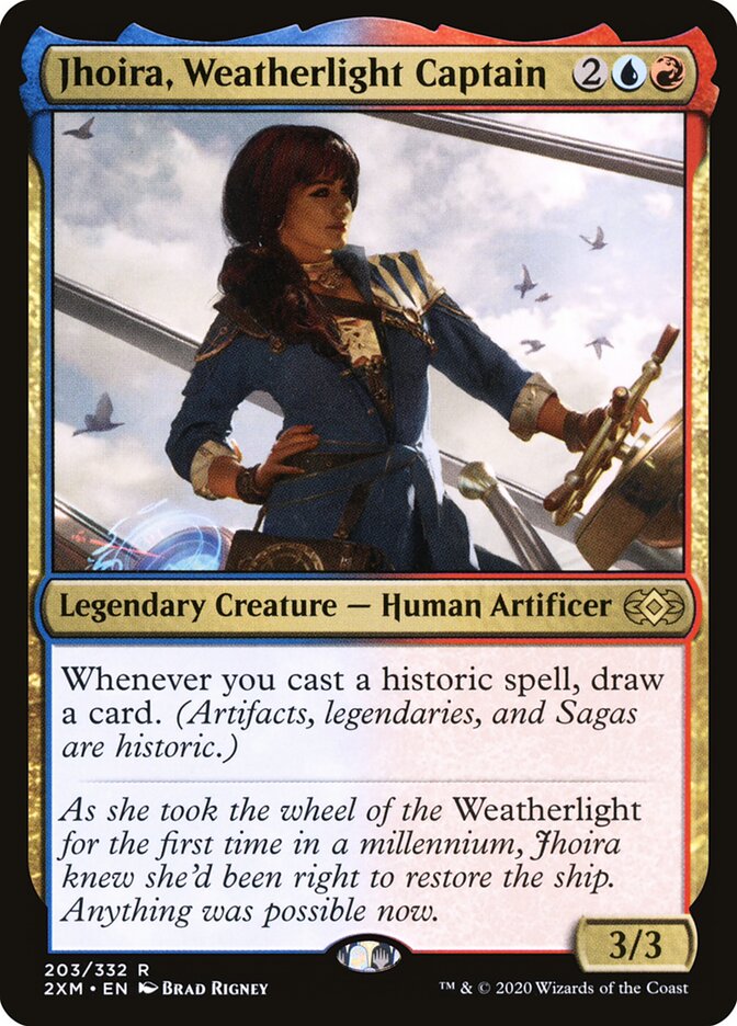 Jhoira, Weatherlight Captain card front