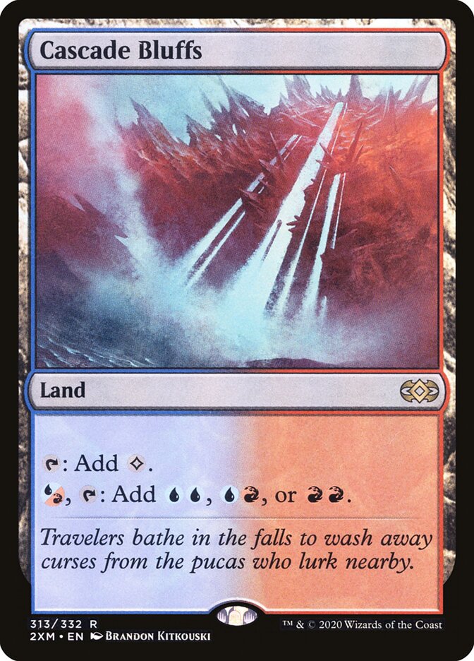 Cascade Bluffs card front