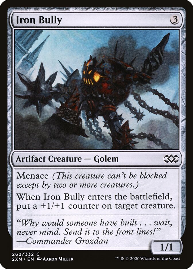Iron Bully card front