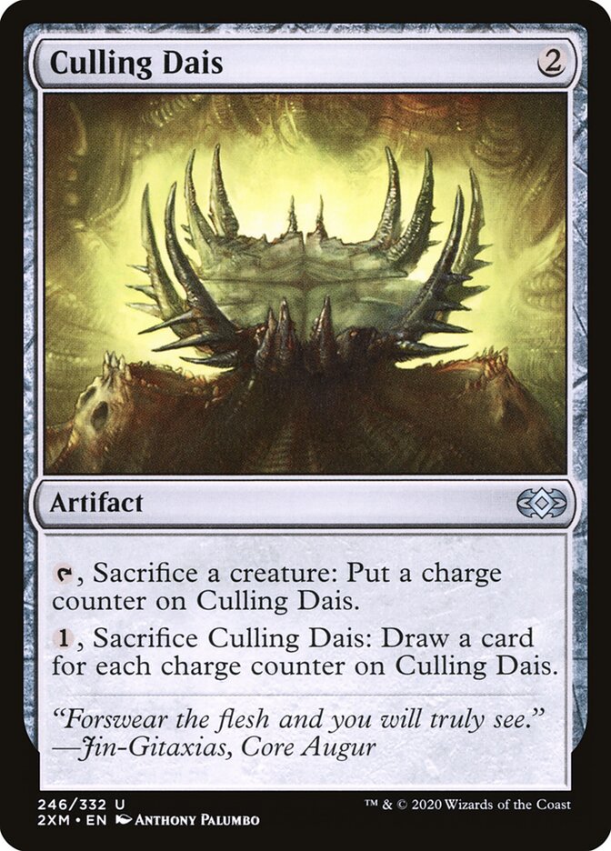 Culling Dais card front