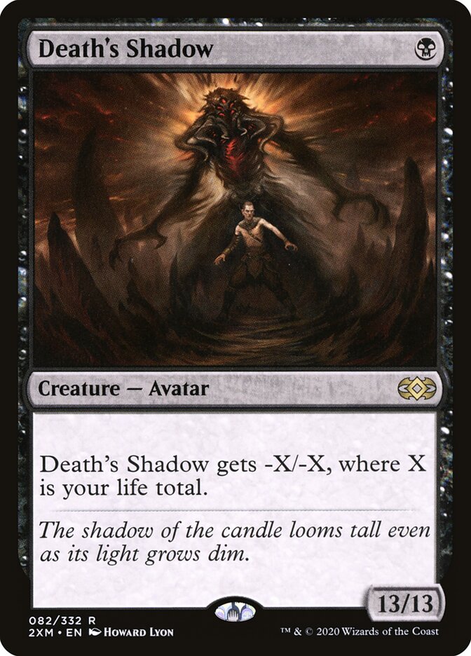 Death's Shadow card front