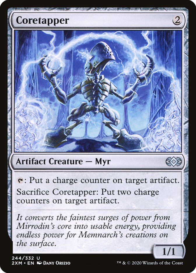 Coretapper card front