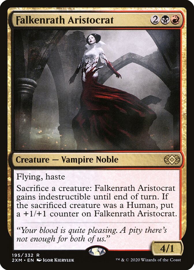 Falkenrath Aristocrat card front