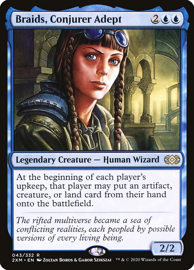 Braids, Conjurer Adept card front